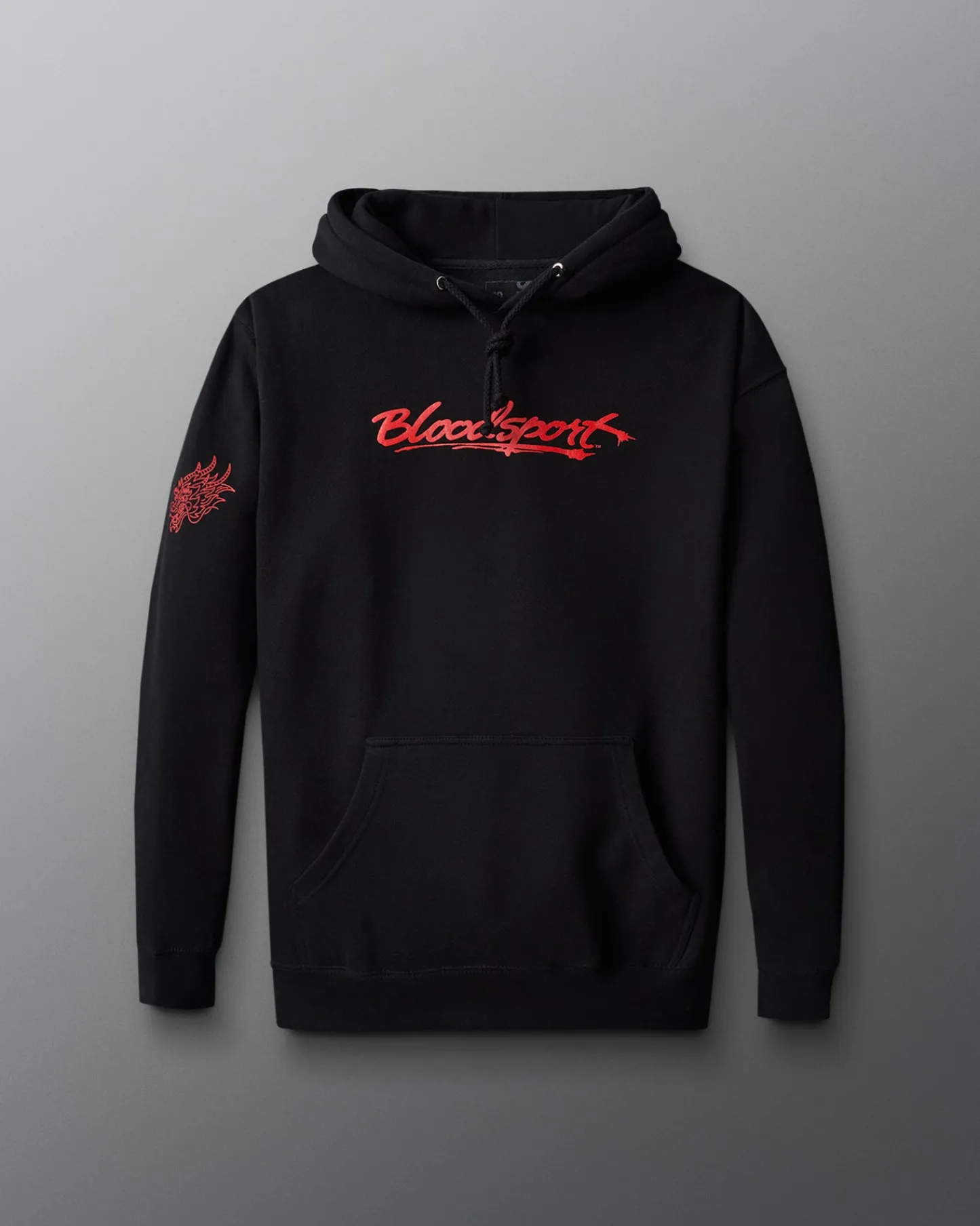 Hoodies & Pullovers|Hoodies & Pullovers>RUDIS Bloodsport Wordmark Hoodie Black
