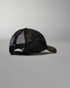 Hats & Beanies|Hats & Beanies>RUDIS Camo USA Trucker Hat Black Camo