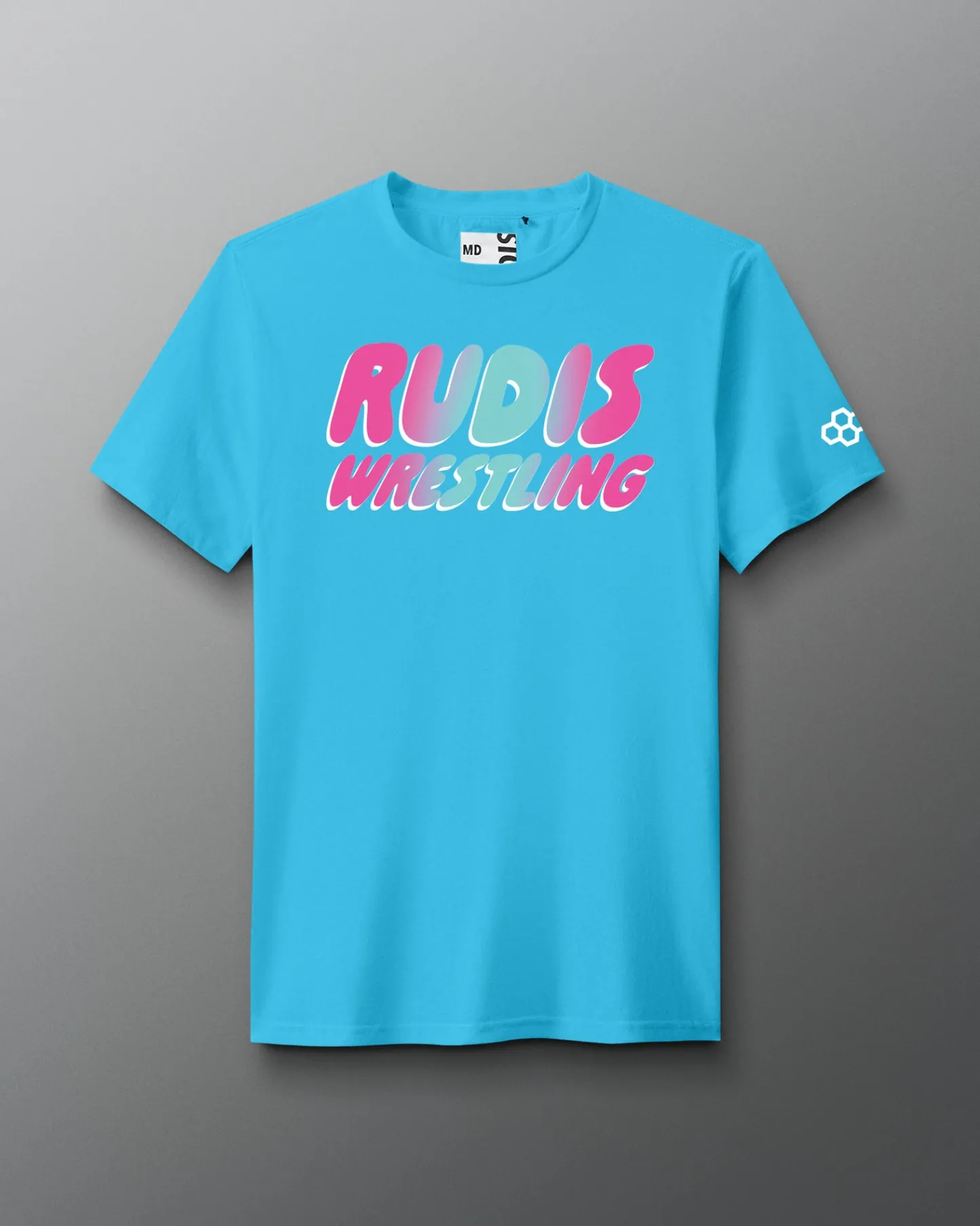 Shirts & Tees|Shirts & Tees>RUDIS Cotton Candy Classic Blend T-Shirt Neon Blue