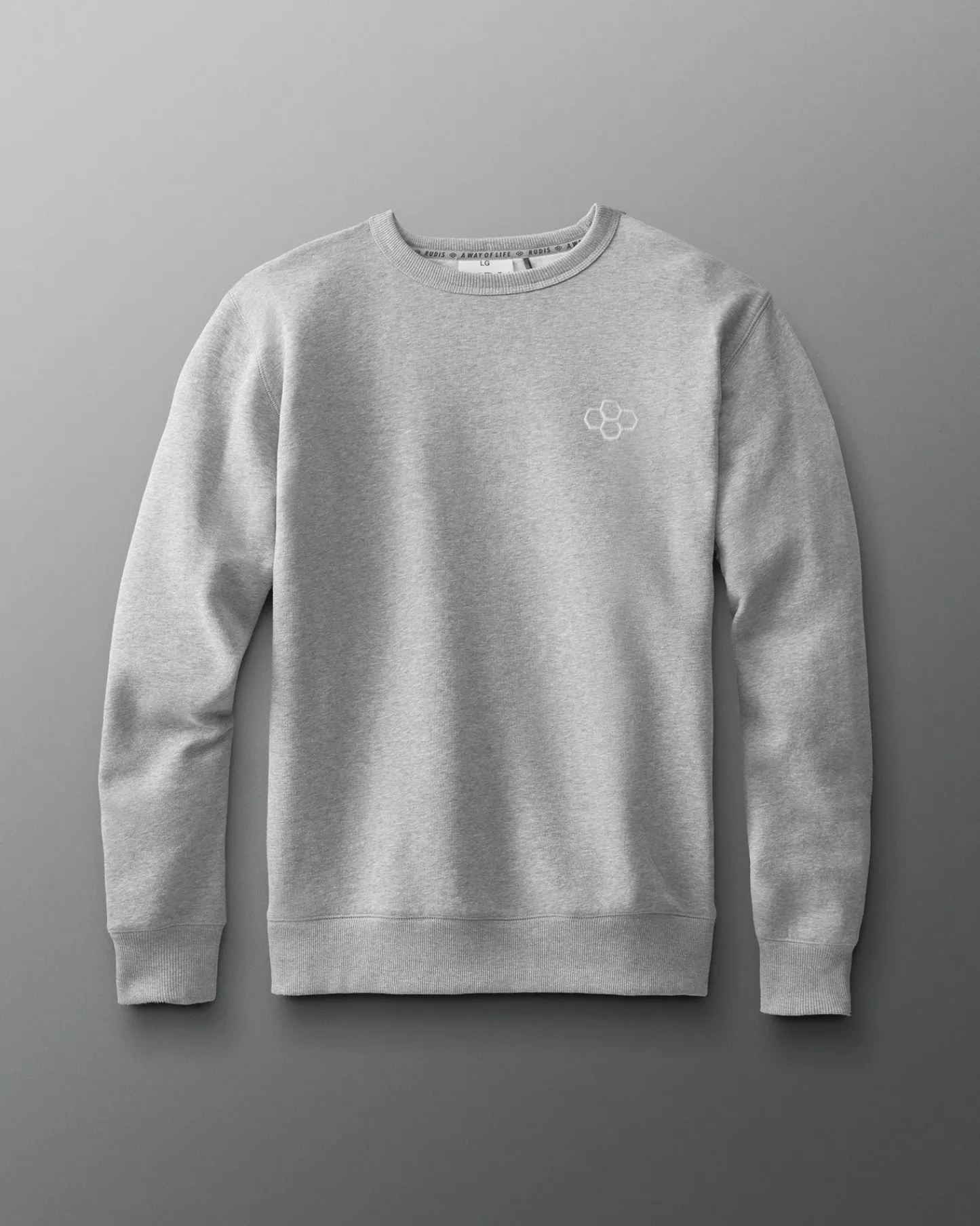 Hoodies & Pullovers|Hoodies & Pullovers>RUDIS Essential Hex Crewneck