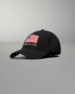 Hats & Beanies|Hats & Beanies>RUDIS Flag Performance Hat Black