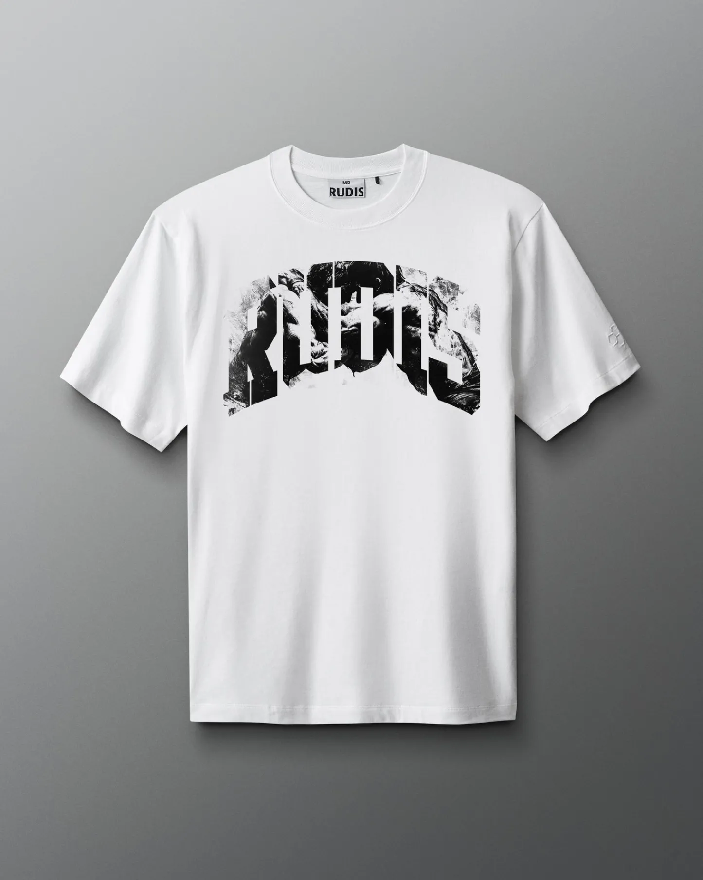Shirts & Tees|Shirts & Tees>RUDIS Gladiator Grapple Heavyweight T-Shirt White
