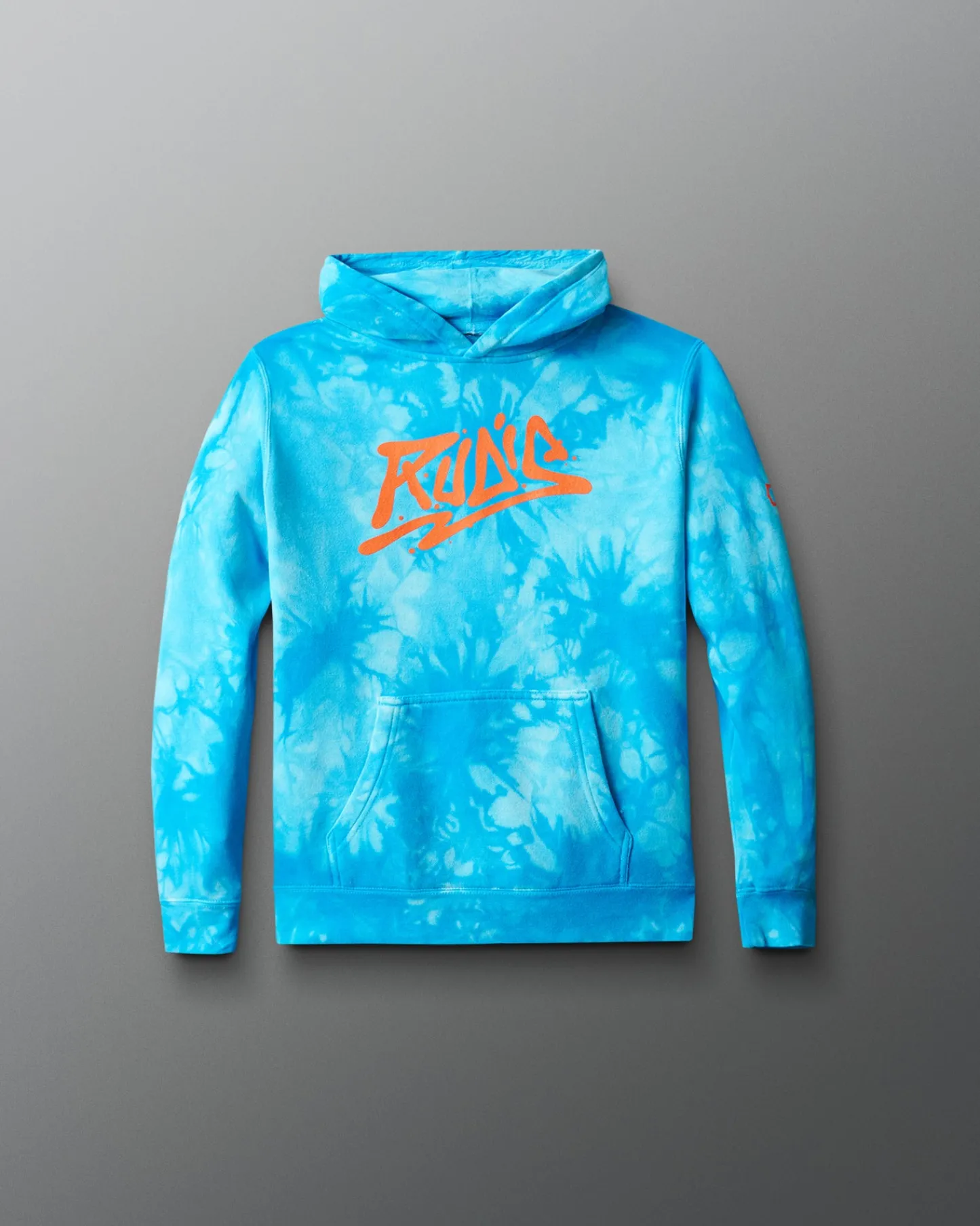 Hoodies & Pullovers>RUDIS Graffiti Wordmark Tie-Dye Youth Hoodie