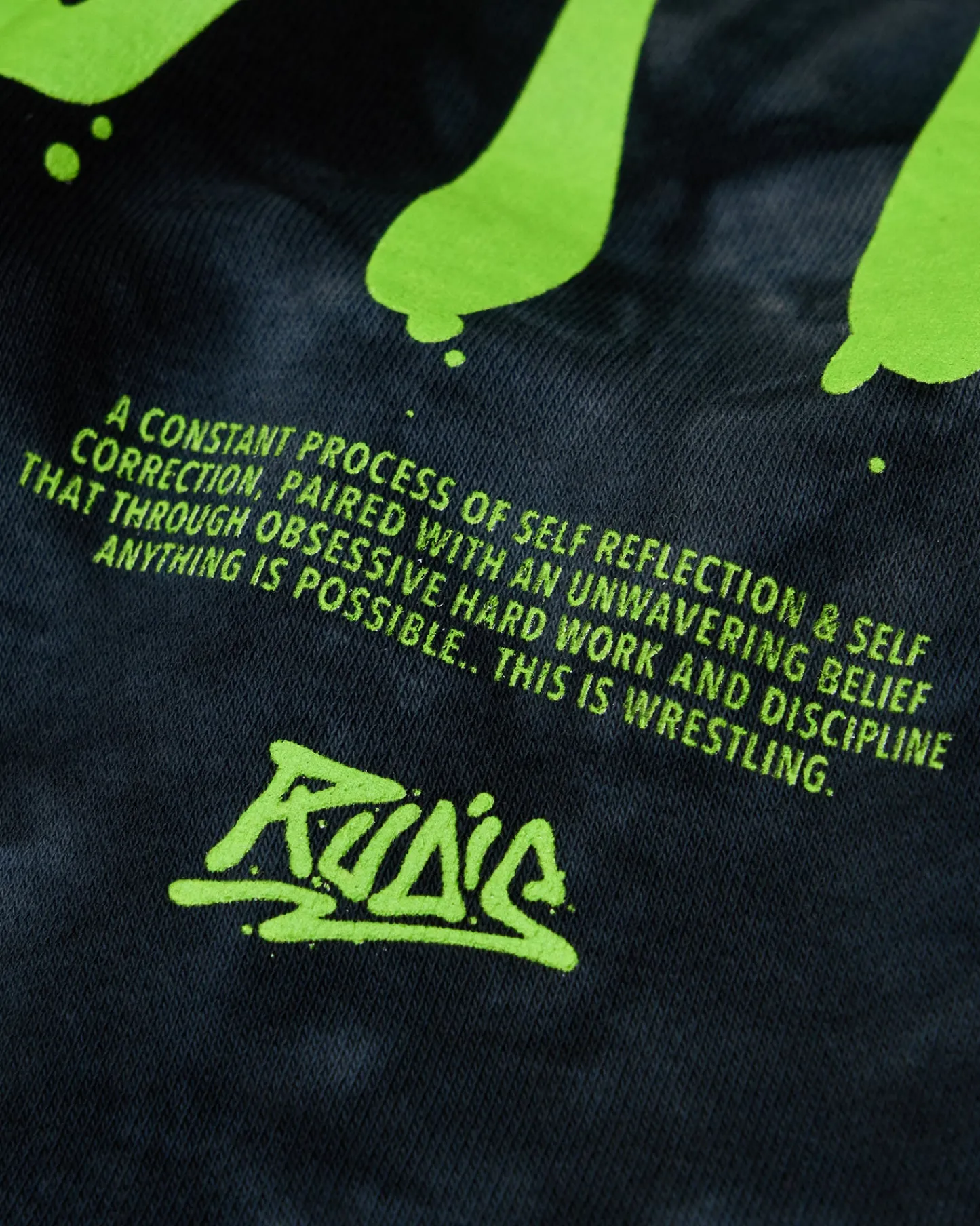 Hoodies & Pullovers>RUDIS Graffiti Wordmark Tie-Dye Youth Hoodie