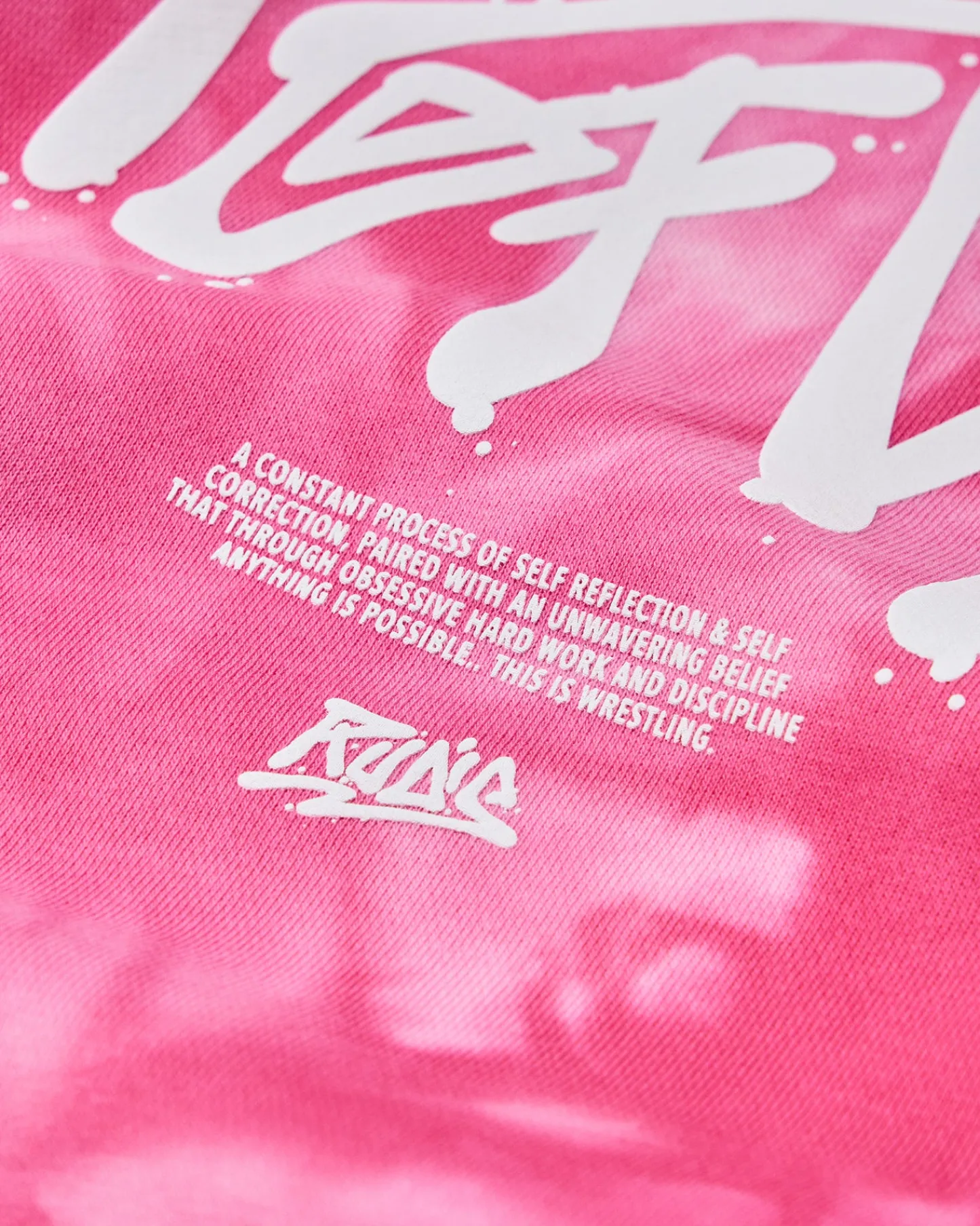 Hoodies & Pullovers>RUDIS Graffiti Wordmark Tie-Dye Youth Hoodie