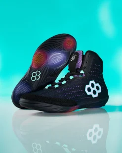 Wrestling Shoes|Wrestling Shoes>RUDIS Hildebrandt Women's Adult Wrestling Shoes - Metamorphosis Black