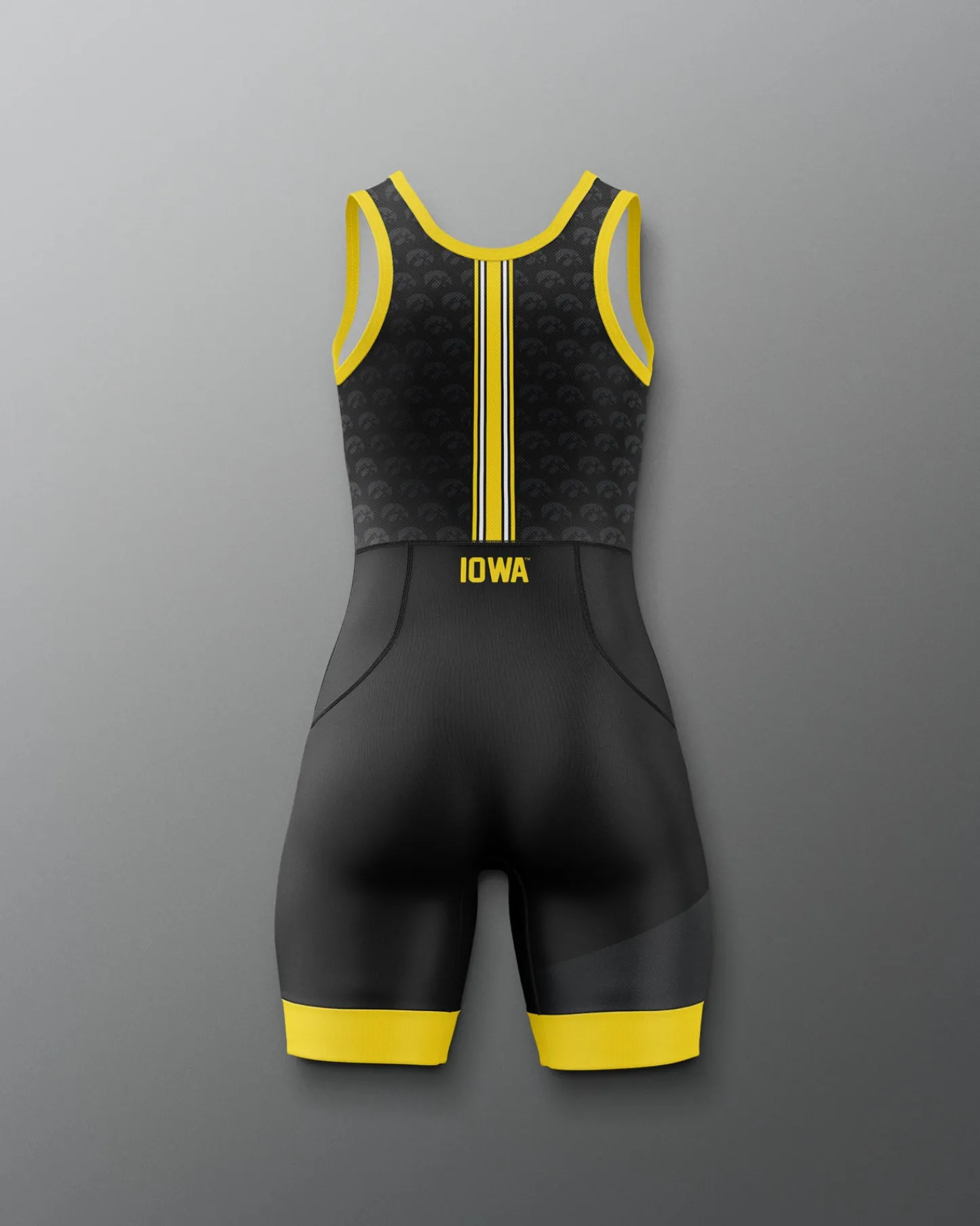 Singlets|Singlets>RUDIS Iowa Hawkeyes Girl's Elite Singlet Black
