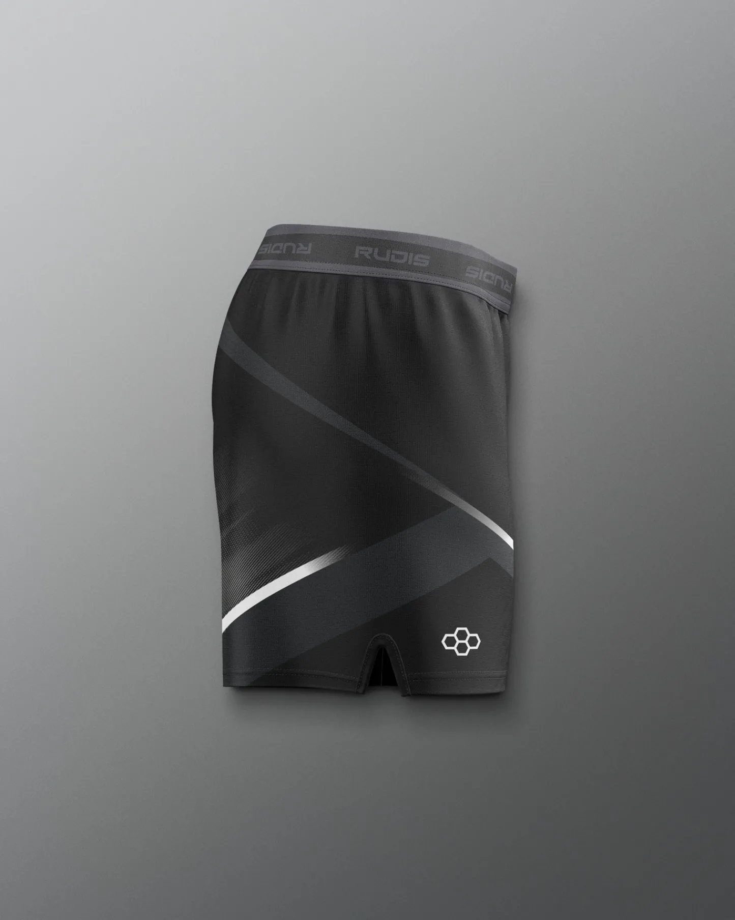 Shorts & Bottoms>RUDIS Iowa Hawkeyes Sublimated Women's Elite Shorts Black