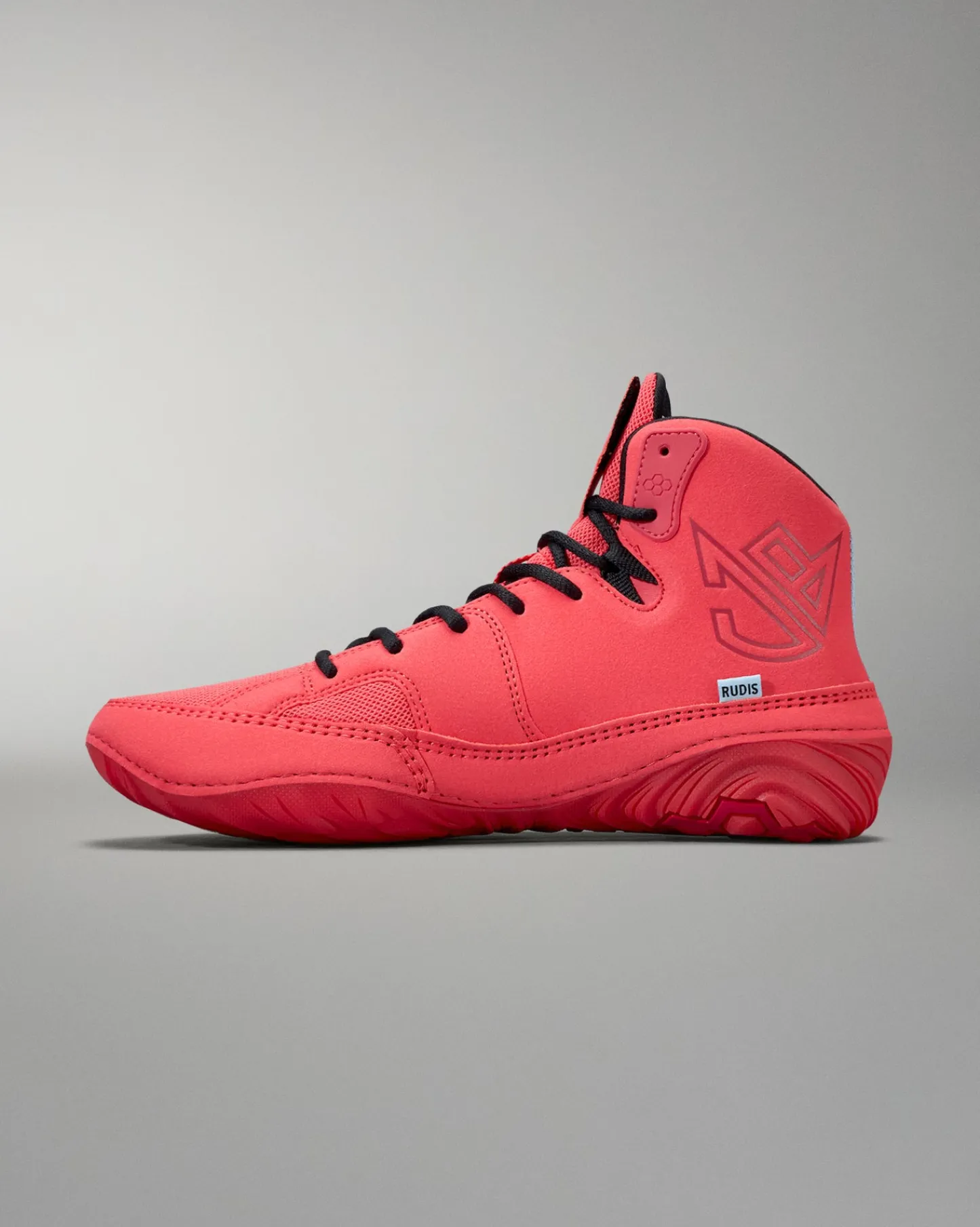 Wrestling Shoes|Wrestling Shoes>RUDIS JB1 Adult Wrestling Shoes - Fire Red