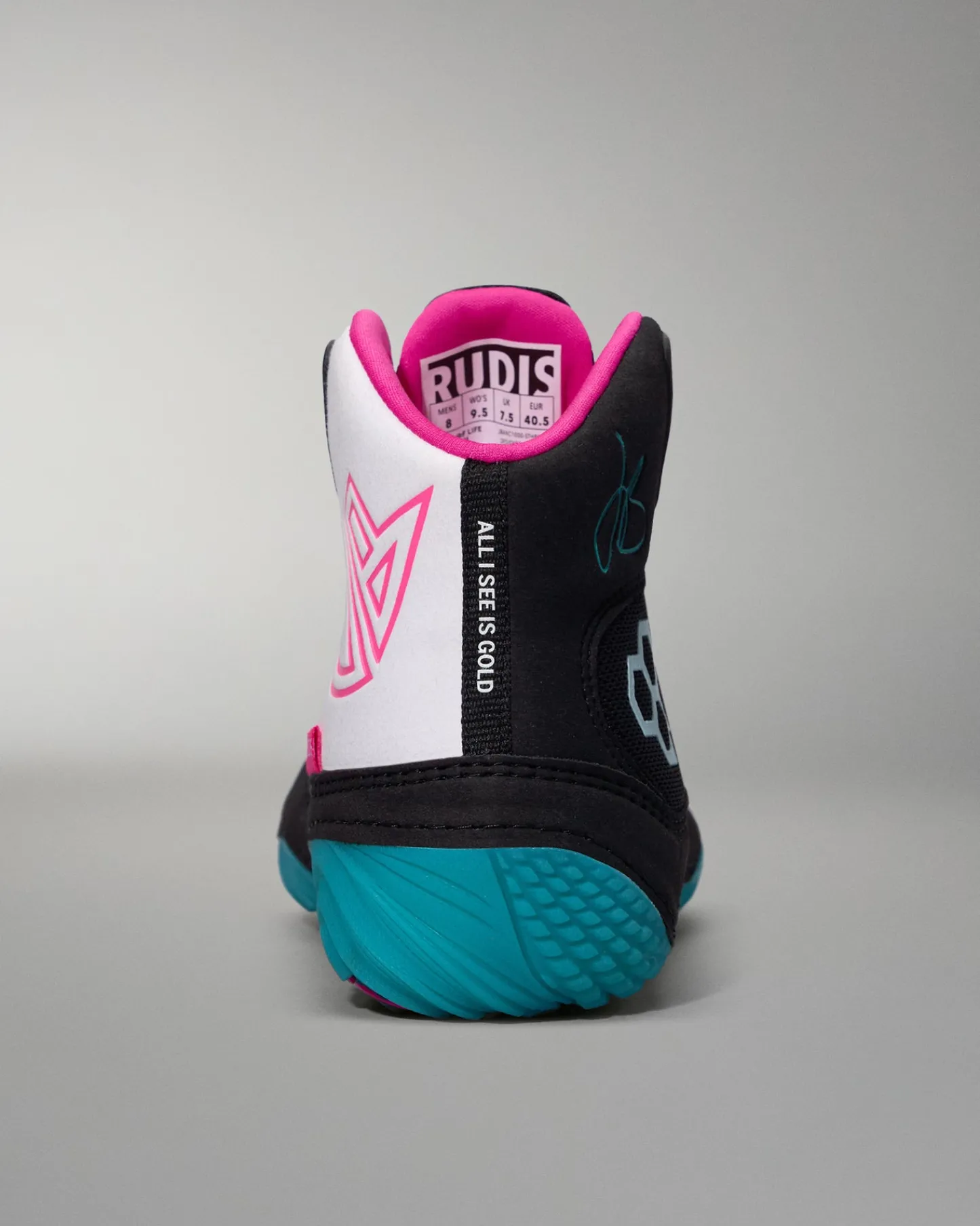 Wrestling Shoes|Wrestling Shoes>RUDIS JB1 Adult Wrestling Shoes - South Beach