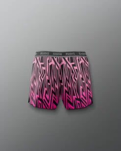 Shorts & Bottoms>RUDIS JB Shock Vice Girl's Elite Sublimated Shorts Pink