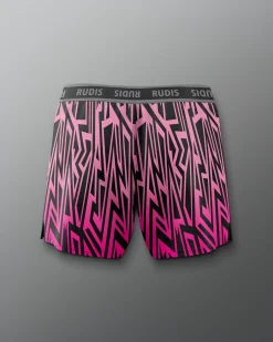 Shorts & Bottoms>RUDIS JB Shock Vice Women's Elite Sublimated Shorts Pink