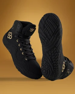 Wrestling Shoes|Wrestling Shoes>RUDIS JB1 Youth Wrestling Shoes - ALLISEEISGOLD