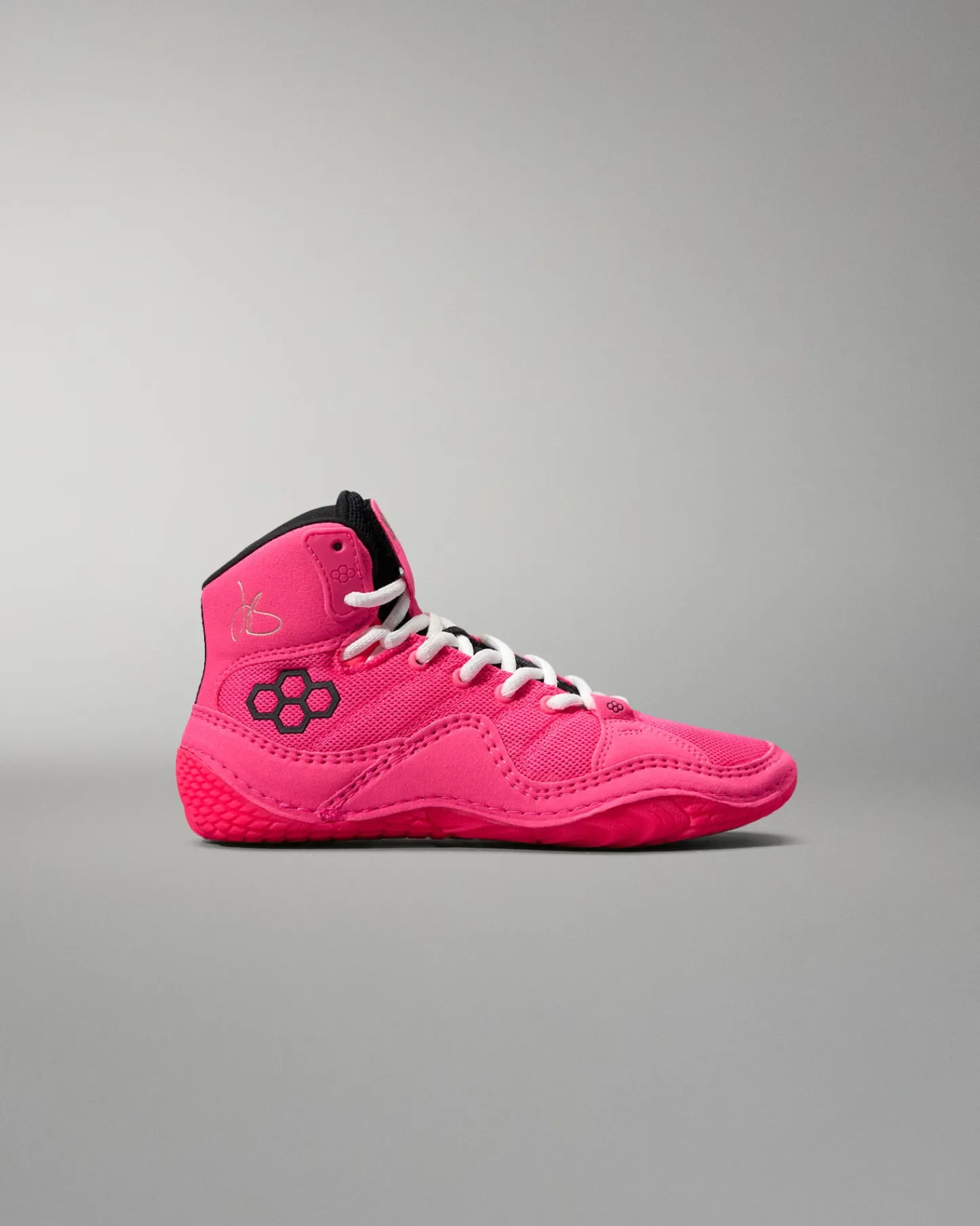 Wrestling Shoes|Wrestling Shoes>RUDIS JB1 Youth Wrestling Shoes - Flamingo Pink