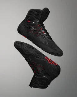 Wrestling Shoes|Wrestling Shoes>RUDIS KS Infinity Edge Adult Wrestling Shoes - Carbon Black