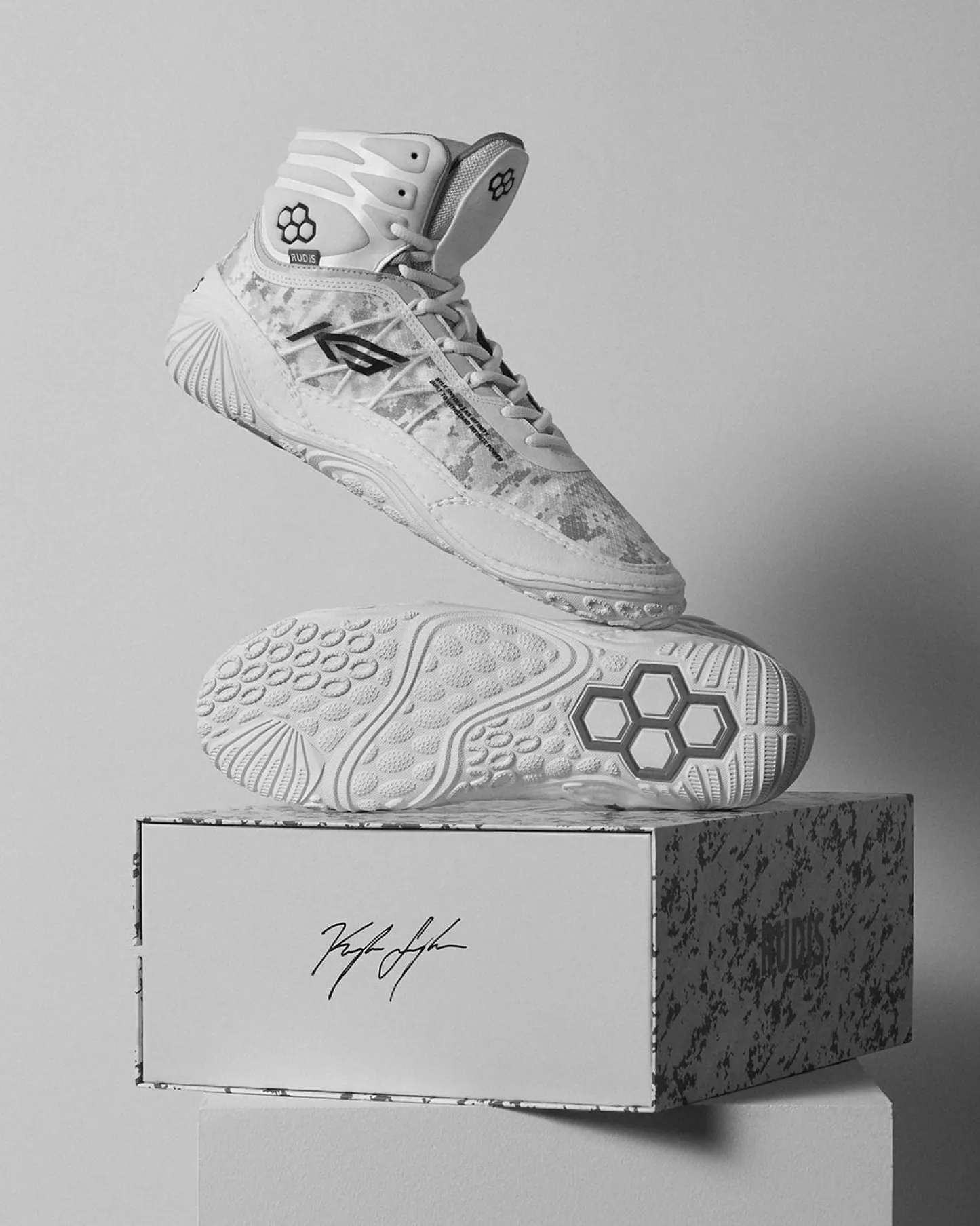 Wrestling Shoes|Wrestling Shoes>RUDIS KS Infinity Edge Adult Wrestling Shoes - Winter Warfare