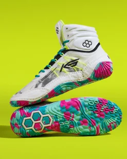 Wrestling Shoes|Wrestling Shoes>RUDIS KS Infinity Edge Adult Wrestling Shoes - Controlled Chaos
