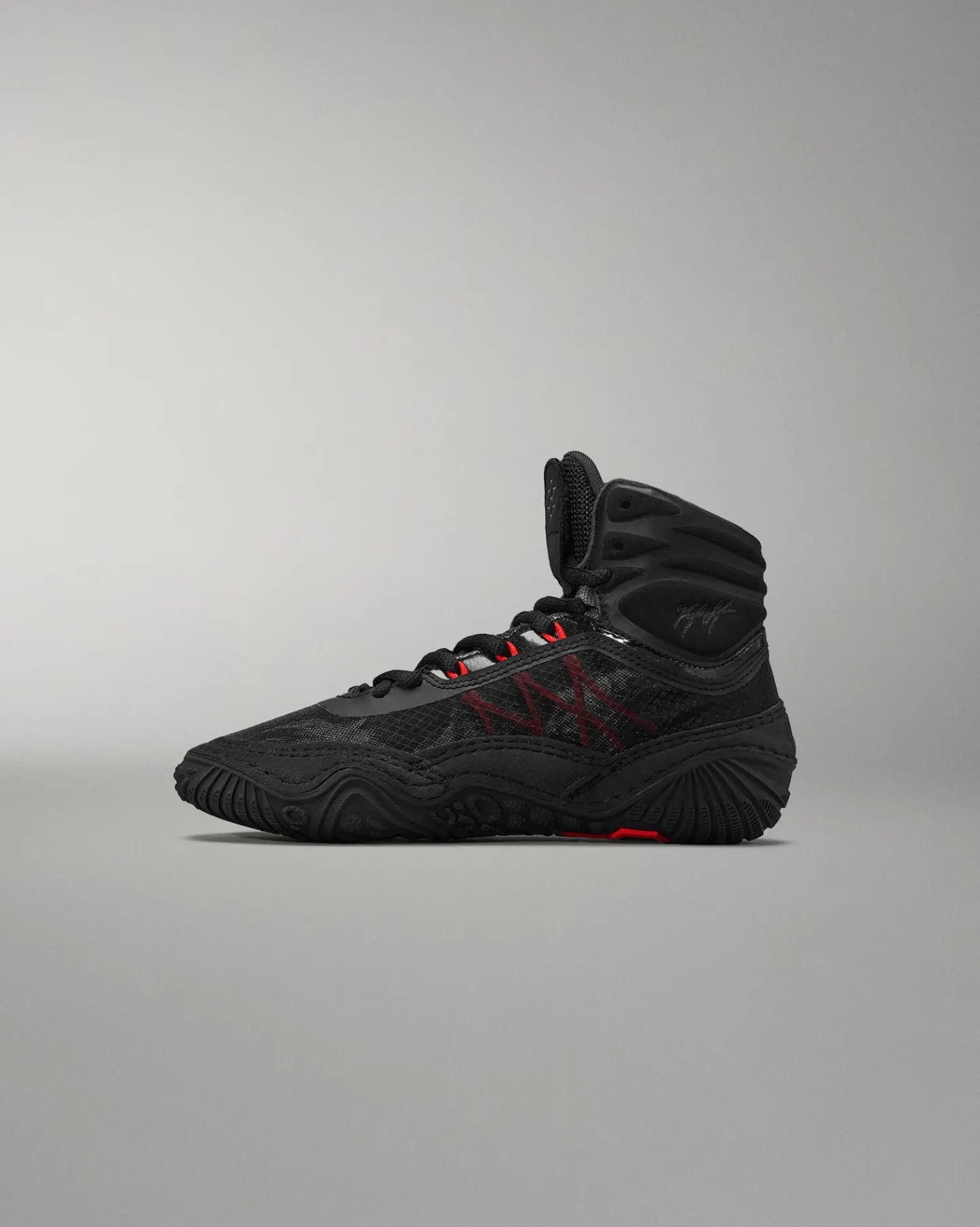 Wrestling Shoes|Wrestling Shoes>RUDIS KS Infinity Edge Youth Wrestling Shoes - Carbon Black