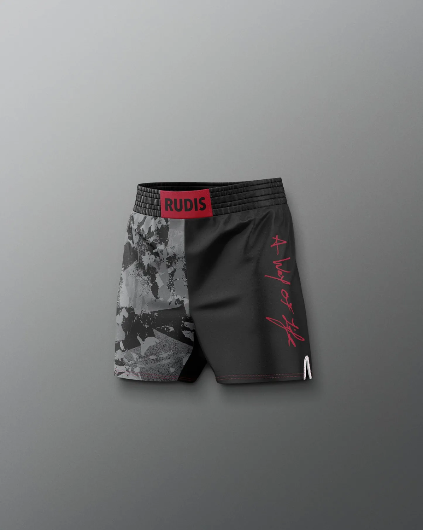 Shorts & Bottoms>RUDIS Motto Scripted Youth Elite Short