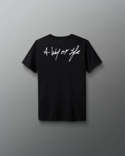 Shirts & Tees>RUDIS Motto Scripted Youth T-Shirt Black