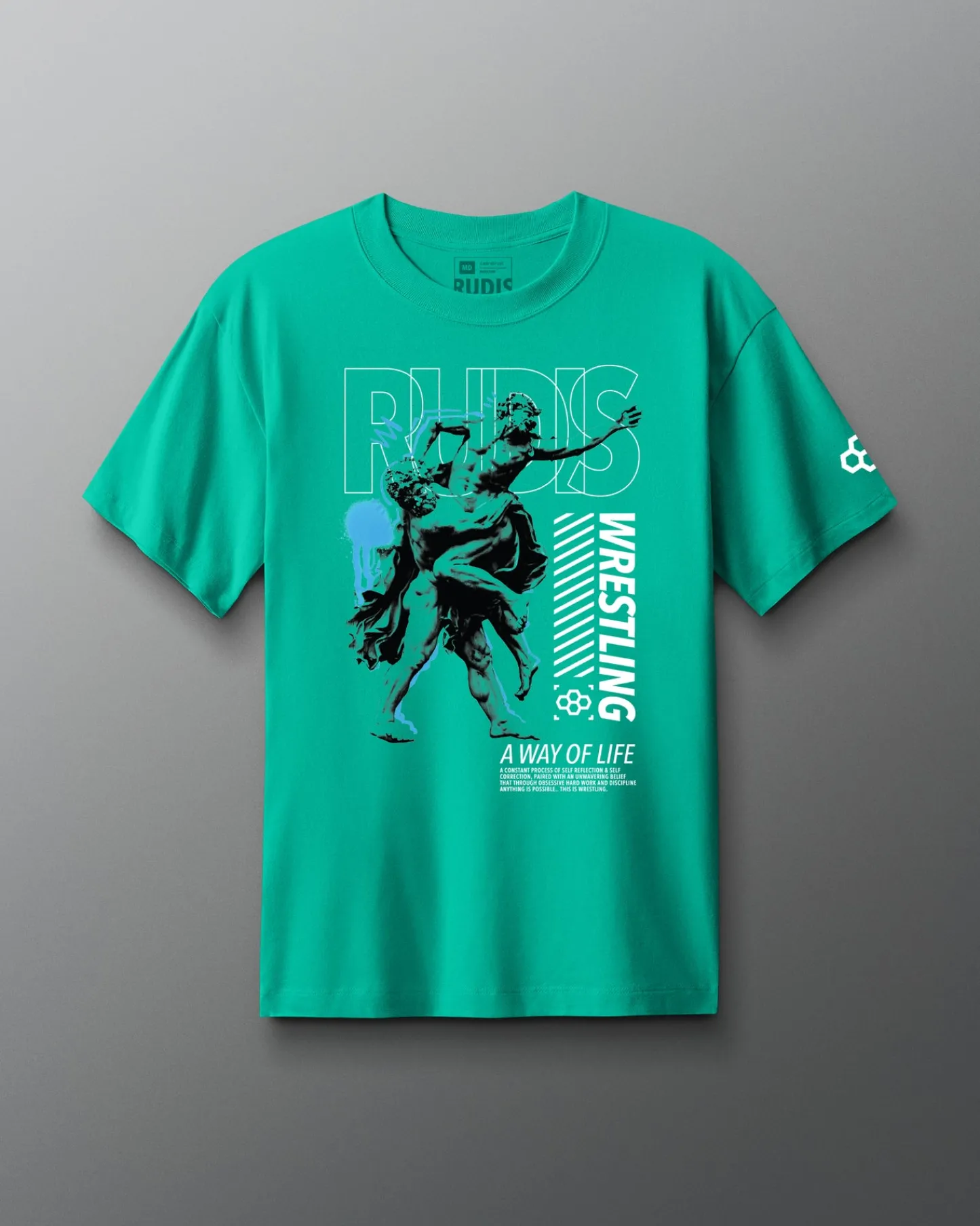 Shirts & Tees|Shirts & Tees>RUDIS Neon Monument Heavyweight T-Shirt