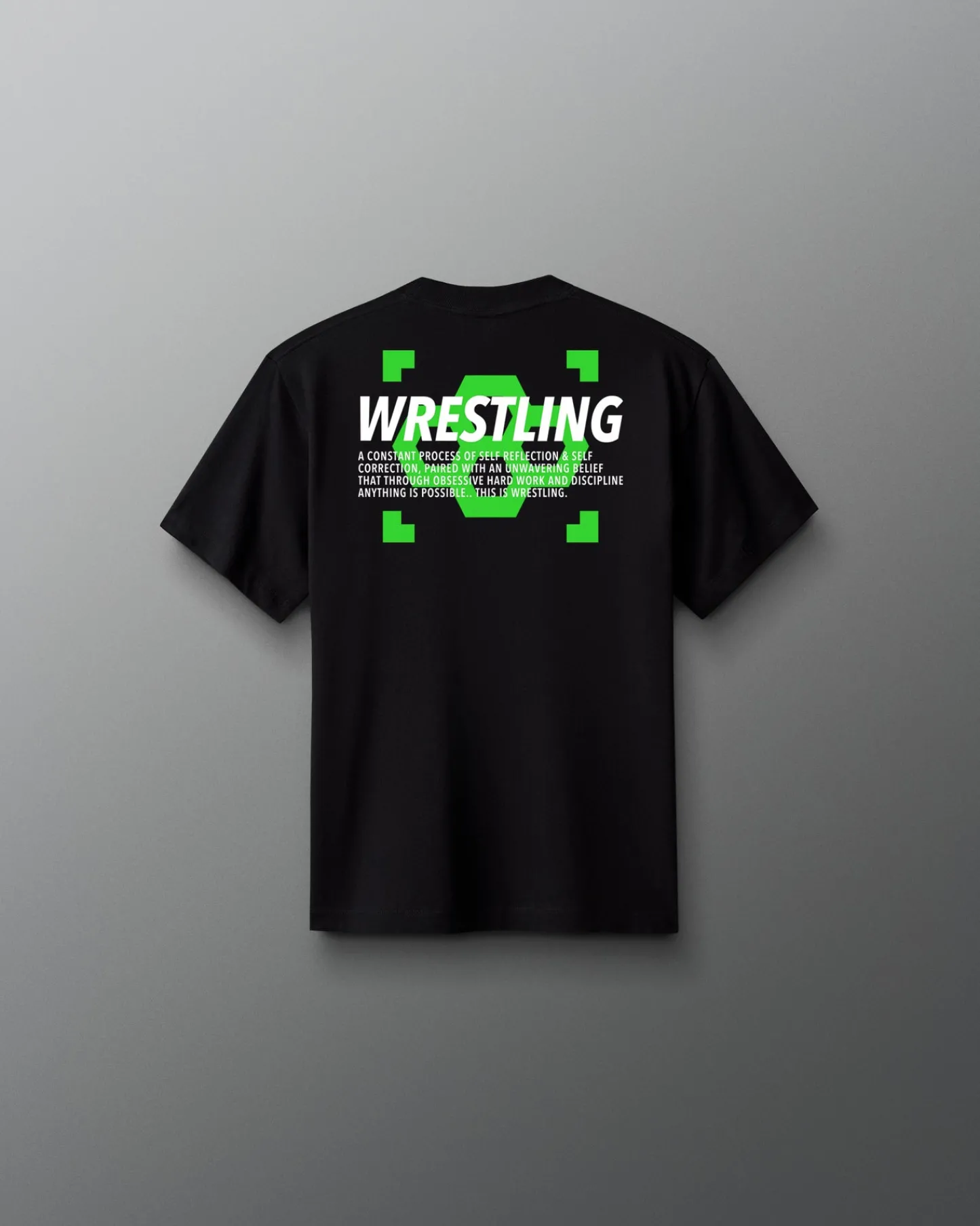 Shirts & Tees>RUDIS Neon Wrestling Hex Youth Heavyweight T-Shirt