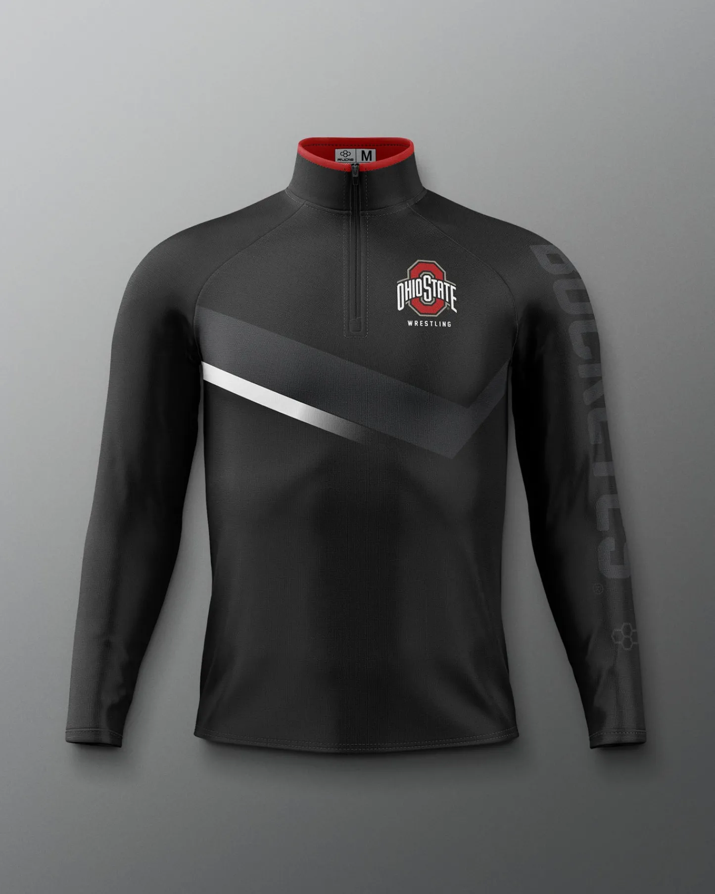 Hoodies & Pullovers|Jackets & 1/4 Zips>RUDIS Ohio State Sublimated Quarter Zip