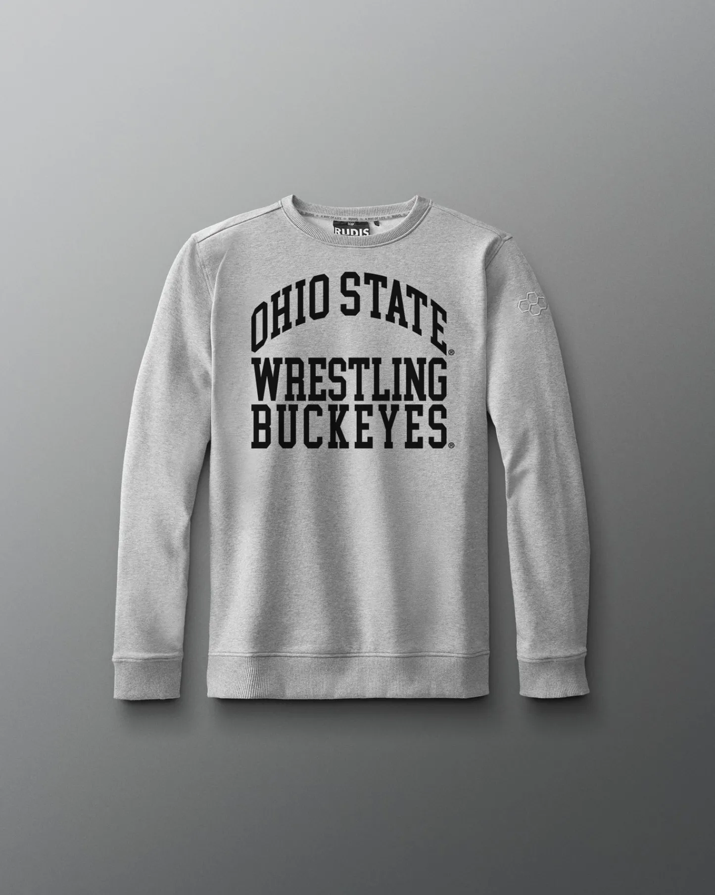 Hoodies & Pullovers>RUDIS Ohio State Wrestling Buckeyes Youth Crewneck