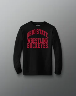 Hoodies & Pullovers>RUDIS Ohio State Wrestling Buckeyes Youth Crewneck