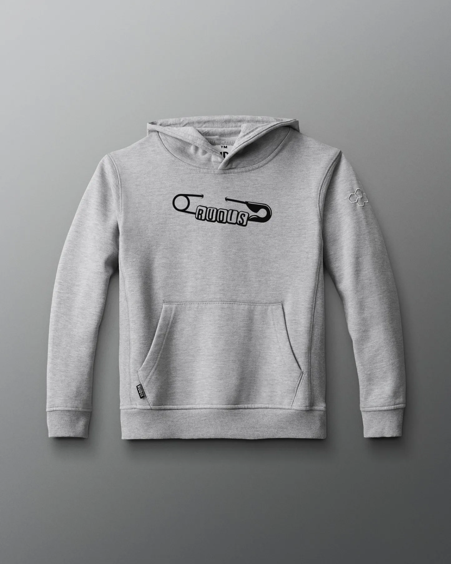 Hoodies & Pullovers>RUDIS Pin Youth Hoodie Gray