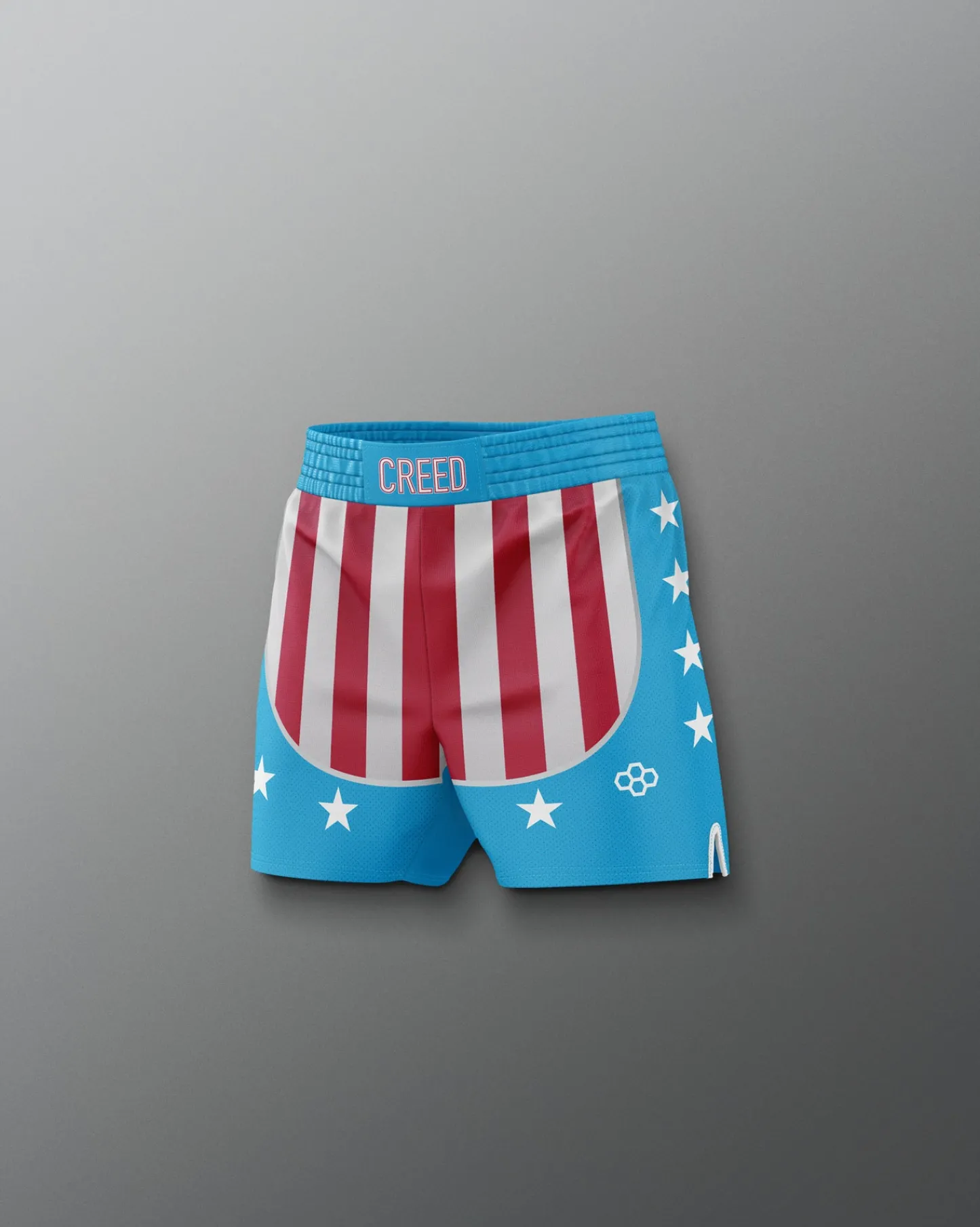 Shorts & Bottoms>RUDIS Rocky "CREED" Youth Elite Shorts Red/White/Blue