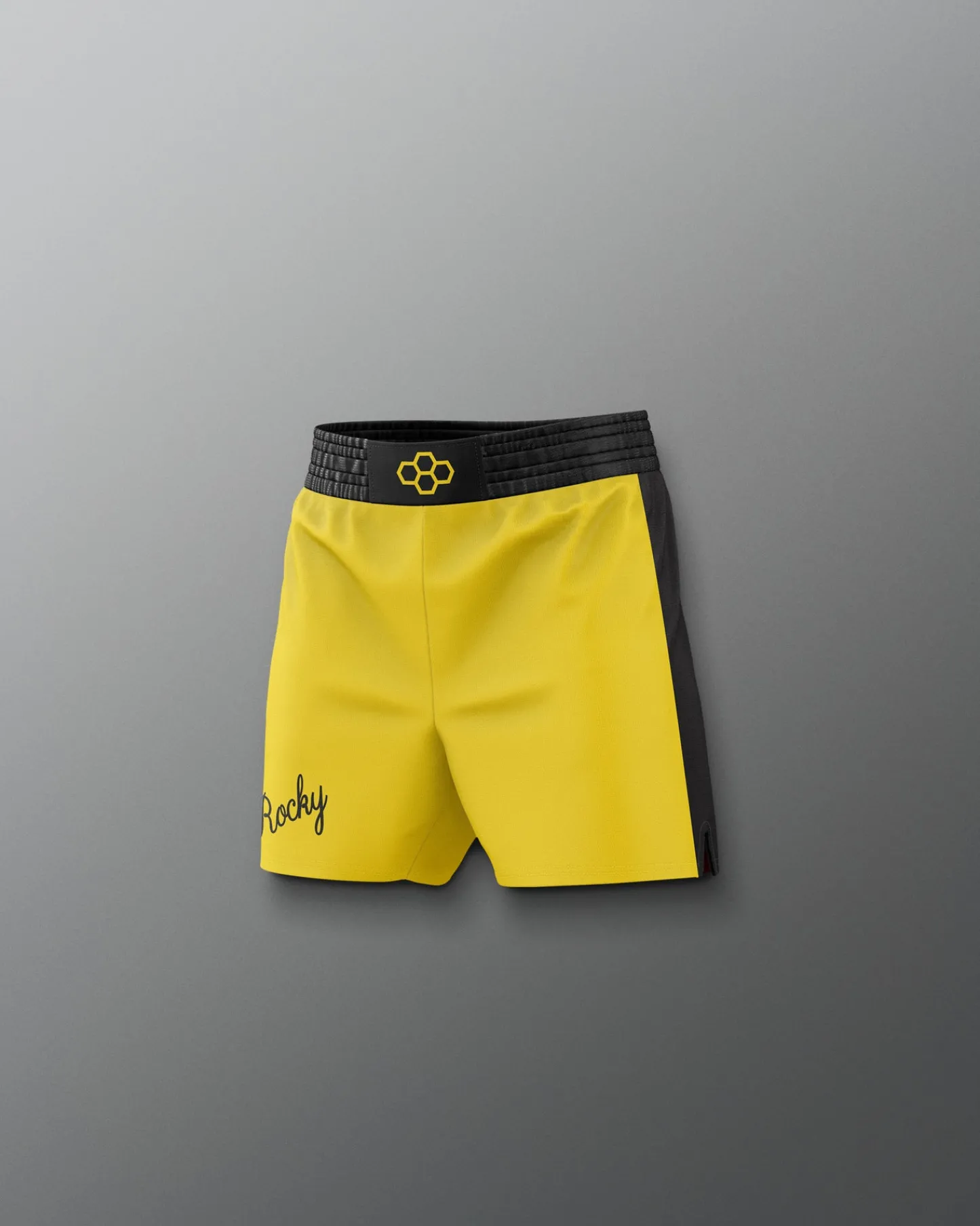Shorts & Bottoms>RUDIS ROCKY III Rocky Elite Youth Wrestling Shorts Yellow