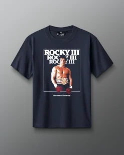 Shirts & Tees|Shirts & Tees>RUDIS Rocky III Vintage Heavyweight T-Shirt Navy