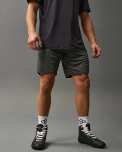 Shorts & Bottoms>RUDIS 8" Mesh Shorts - Charcoal