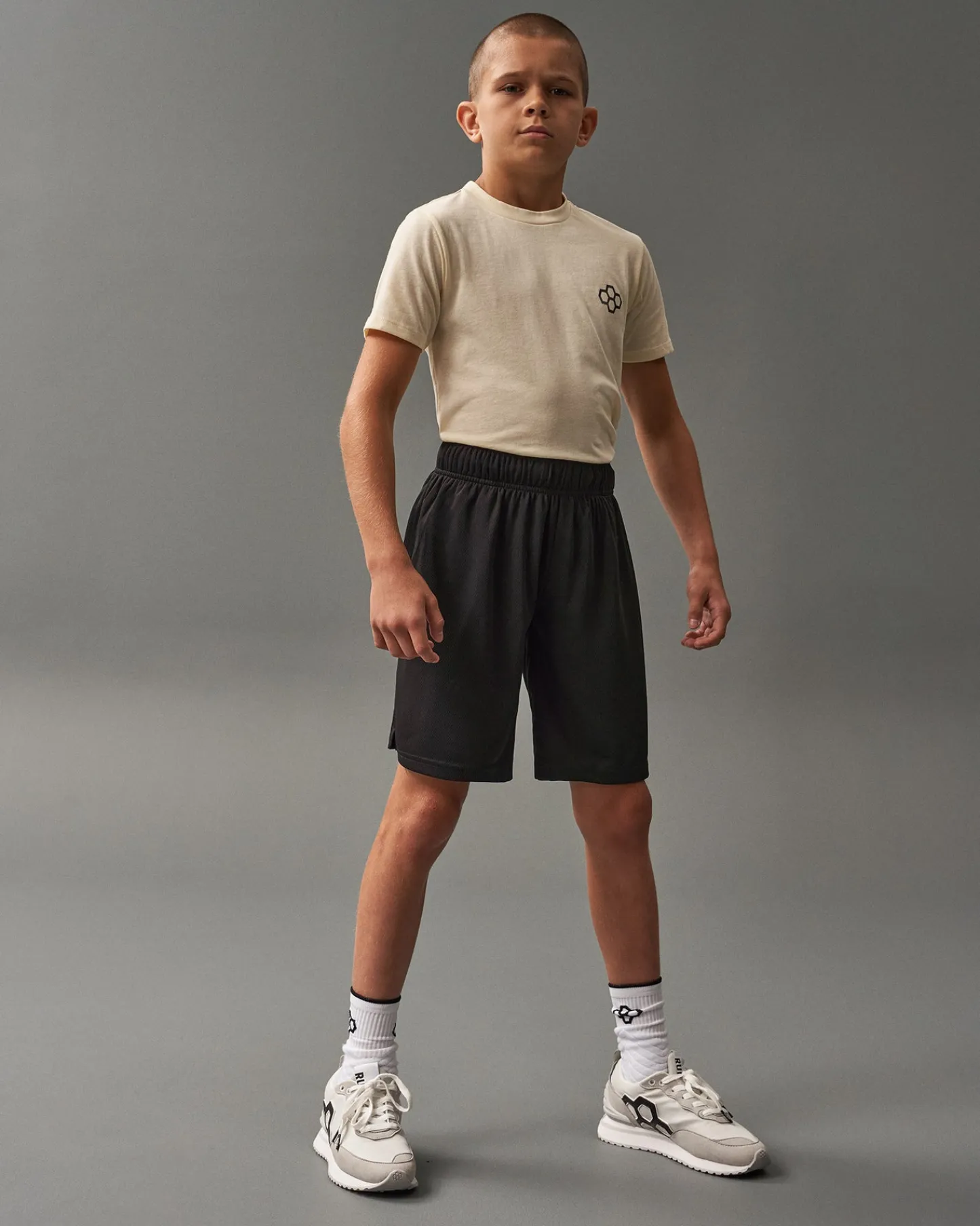 Shorts & Bottoms>RUDIS 8" Youth Mesh Shorts - Black