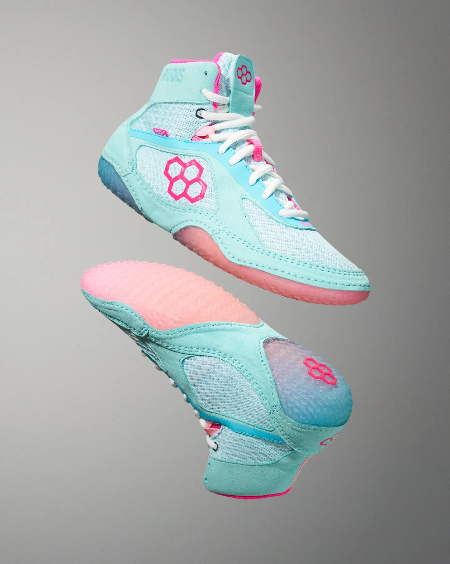 Wrestling Shoes|Wrestling Shoes>RUDIS Alpha 2.0 Adult Wrestling Shoes - Cotton Candy