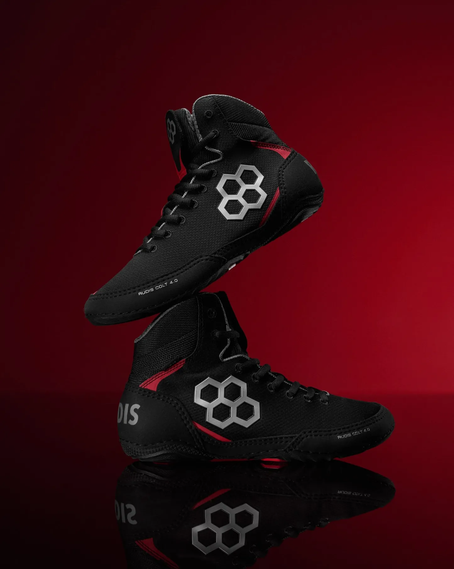 Wrestling Shoes|Wrestling Shoes>RUDIS Colt 4.0 Adult Wrestling Shoes - Live Wire