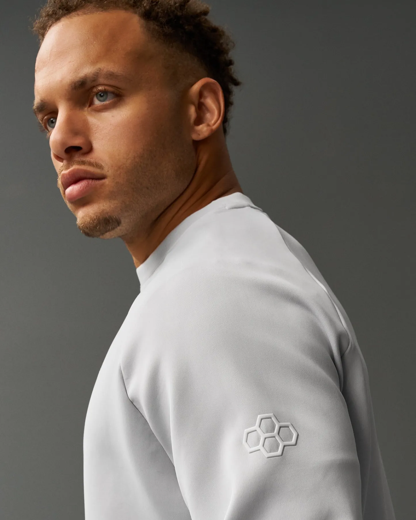 Hoodies & Pullovers>RUDIS COOL-FEEL Crewneck - Lunar Gray