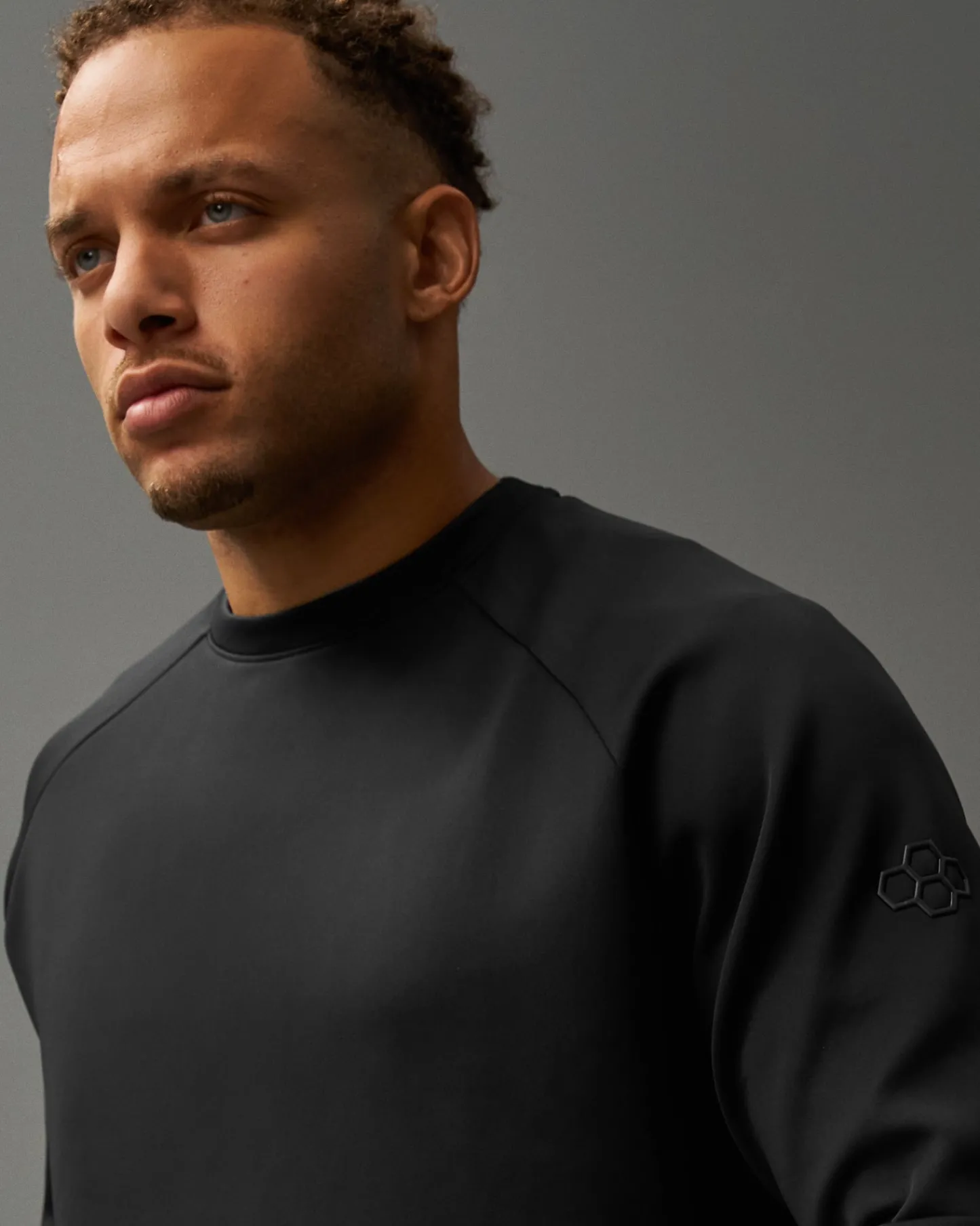 Hoodies & Pullovers>RUDIS COOL-FEEL Crewneck - Black