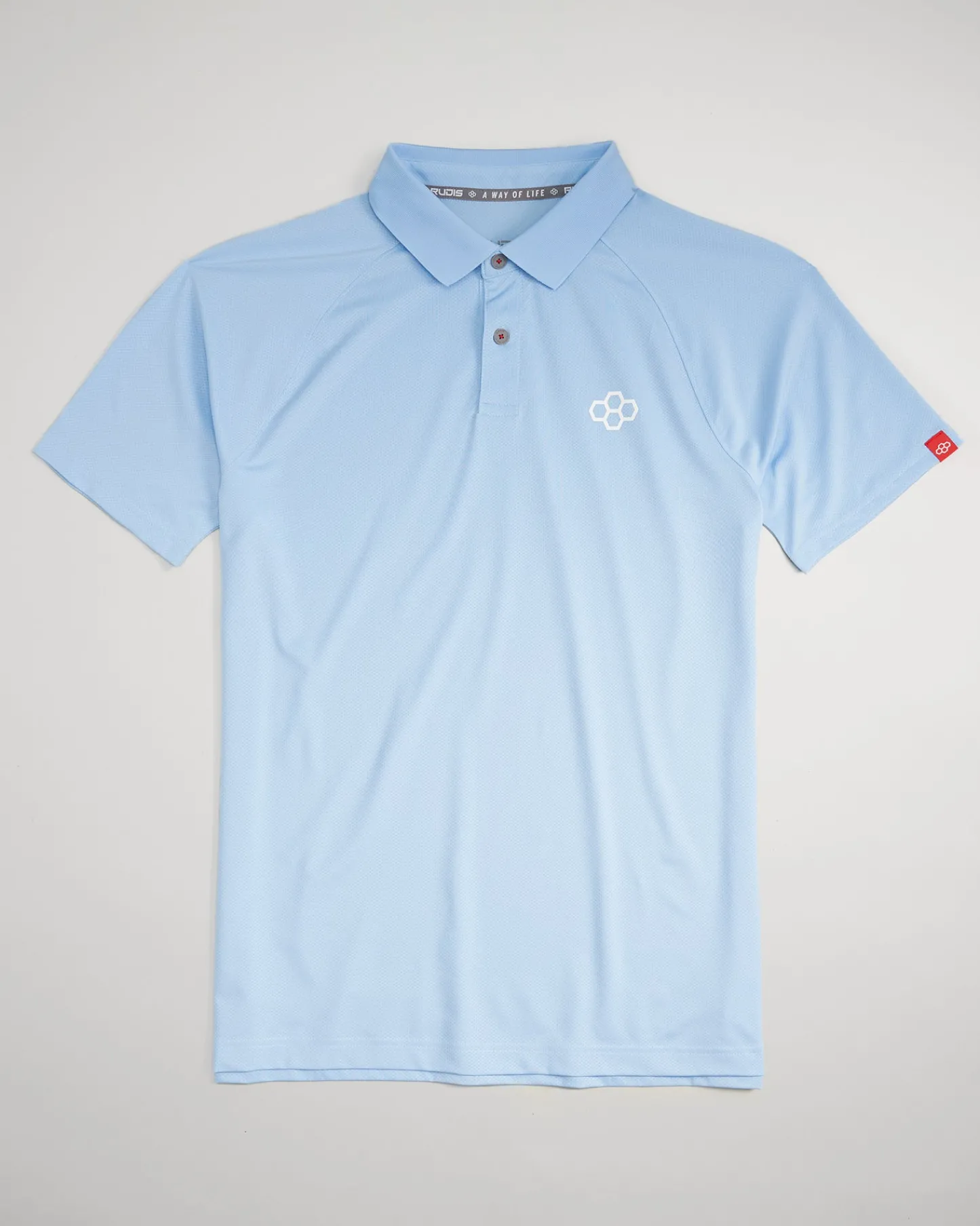 Shirts & Tees|Polos>RUDIS Core Essential Polo Light Blue