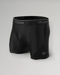 Socks & Underwear>RUDIS Essential Black/Black Adult Boxer Brief