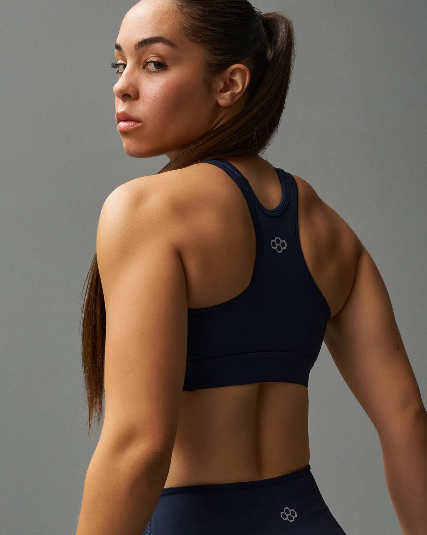 Sports Bras>RUDIS Essential Sports Bra - Navy