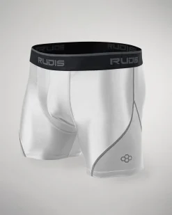 Socks & Underwear>RUDIS Essential White/Gray Adult Boxer Brief
