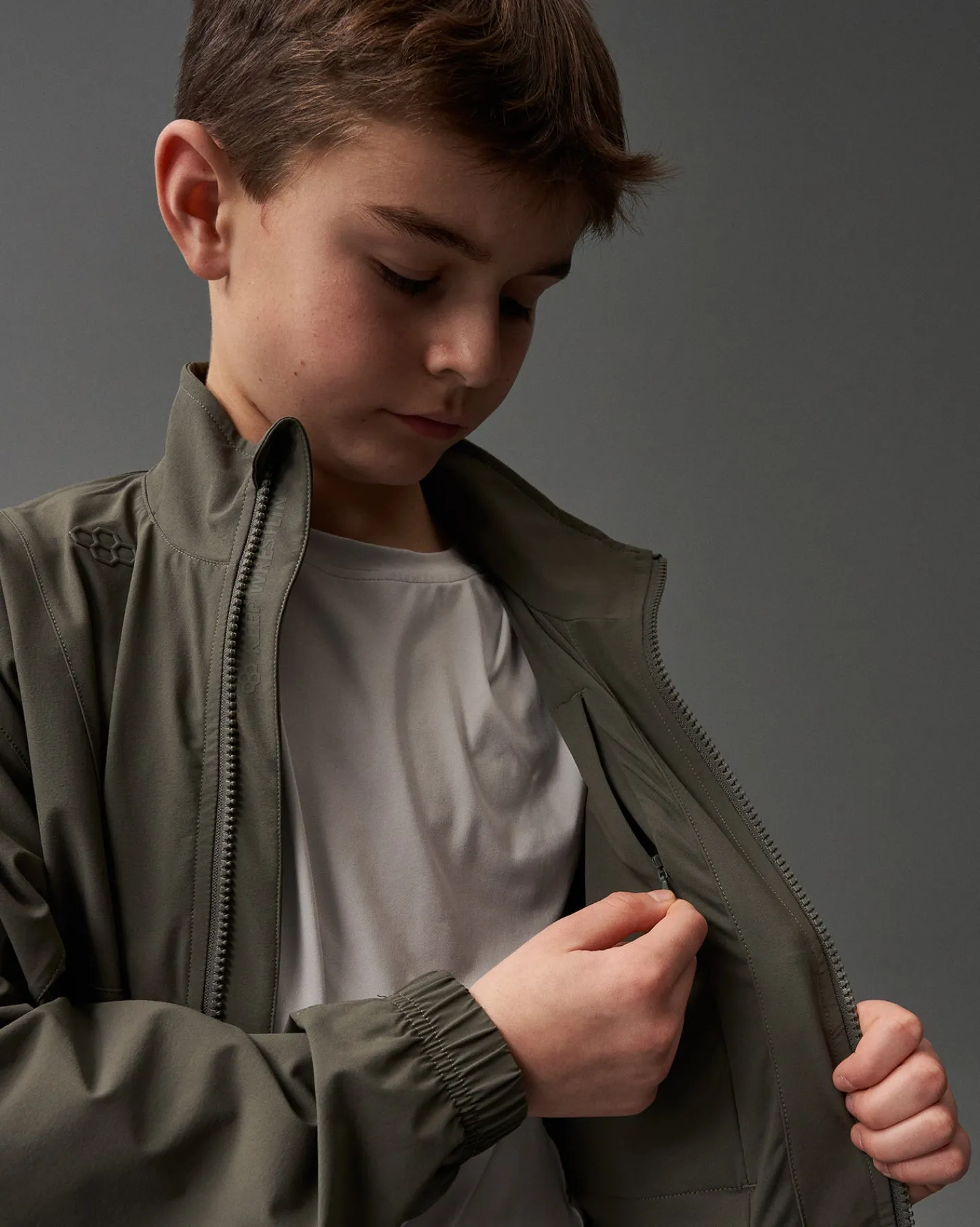 Jackets & 1/4 Zips>RUDIS Gold Standard Youth Jacket - Dark Olive