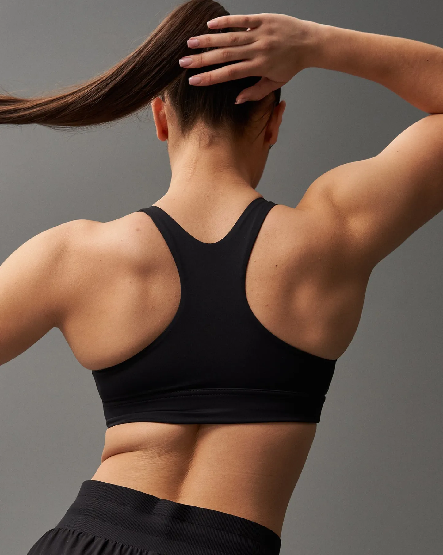 Sports Bras>RUDIS Impact Padded Sports Bra - Black