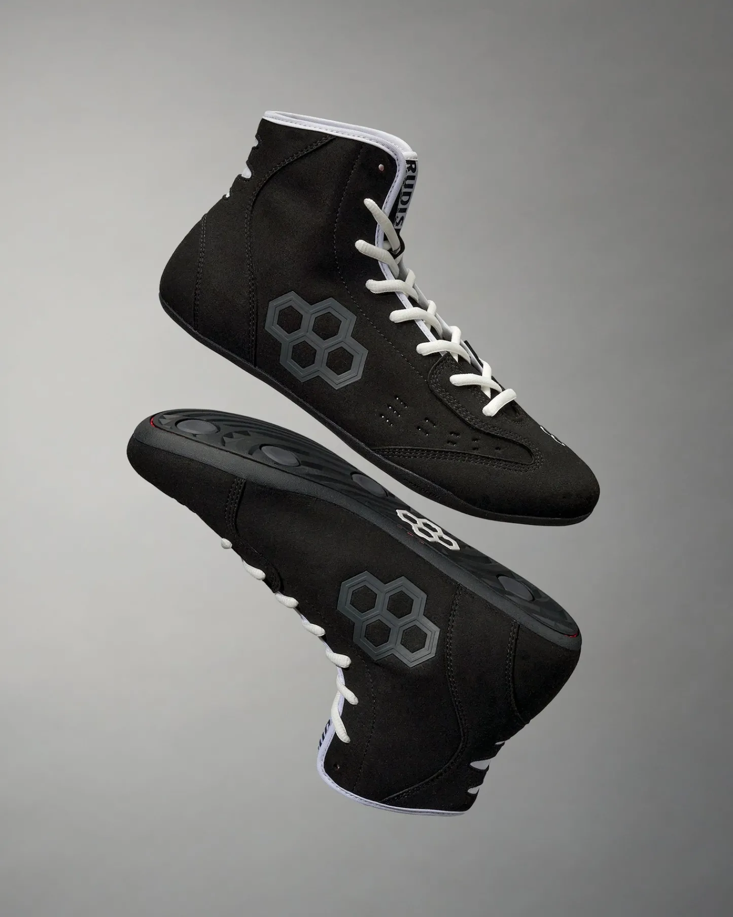 Wrestling Shoes|Wrestling Shoes>RUDIS International Adult Wrestling Shoes - Black
