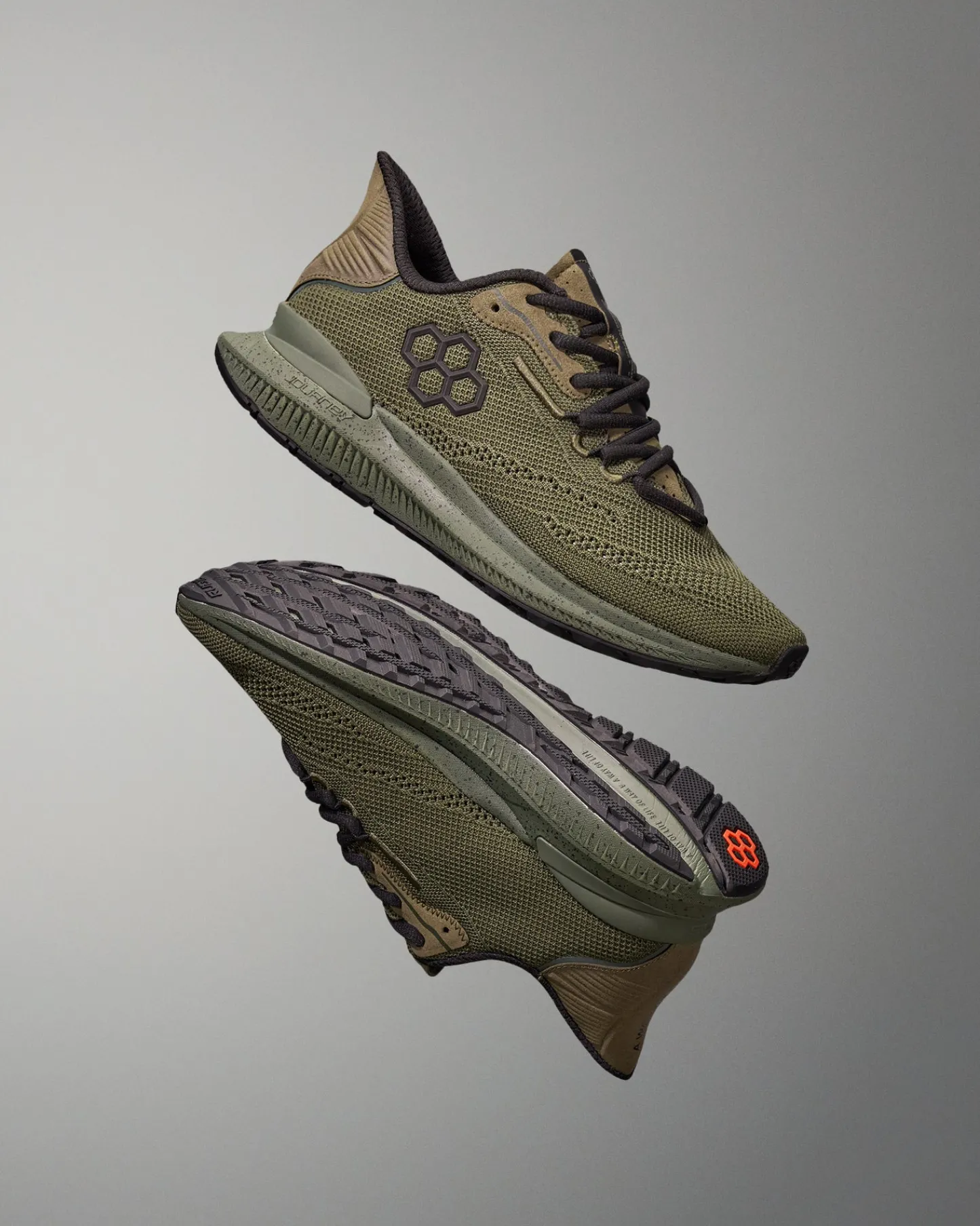 Training Shoes|Training Shoes>RUDIS Journey Knit Adult Training Shoes - Ranger Green
