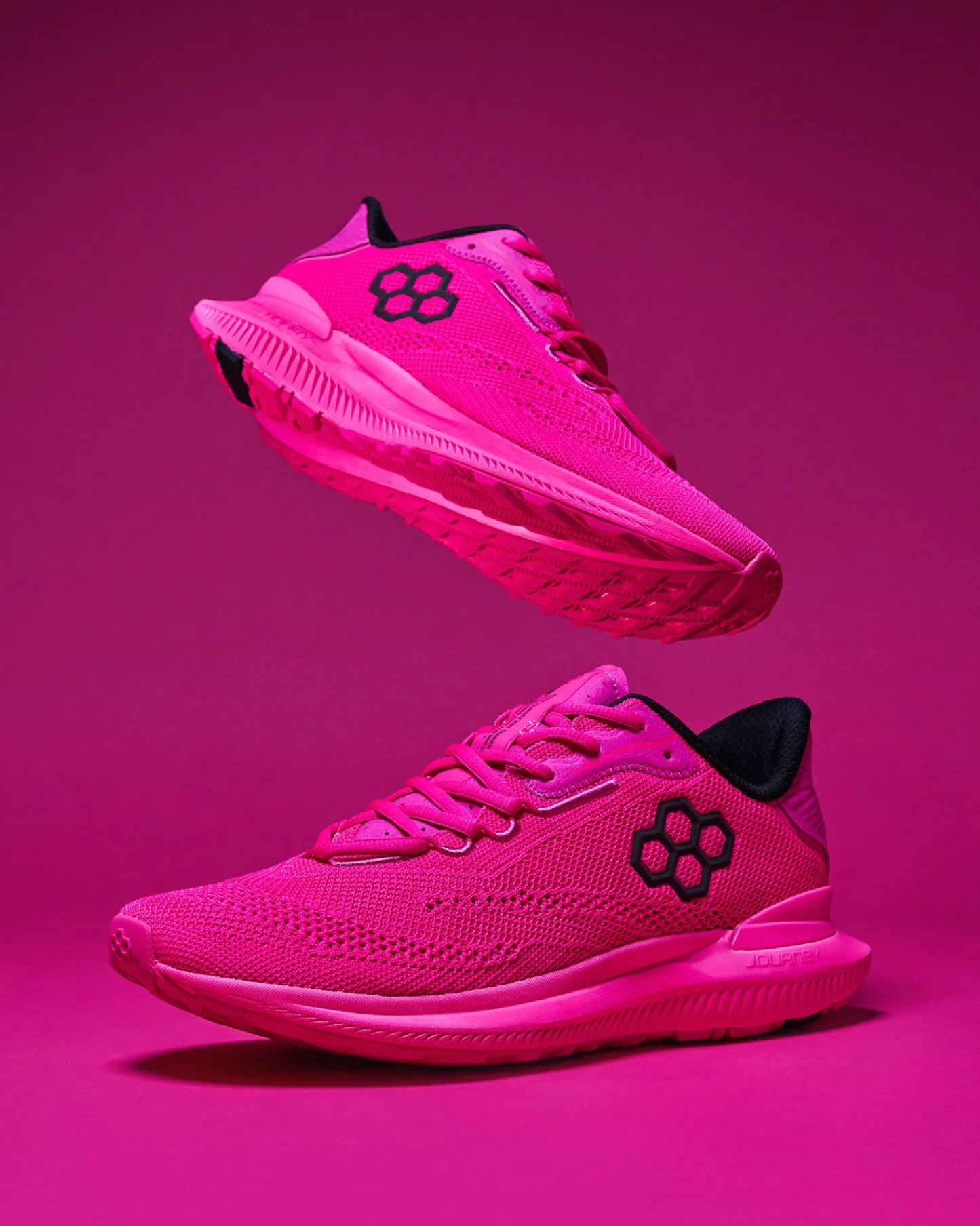 Training Shoes|Training Shoes>RUDIS Journey Knit Adult Training Shoes - Pink