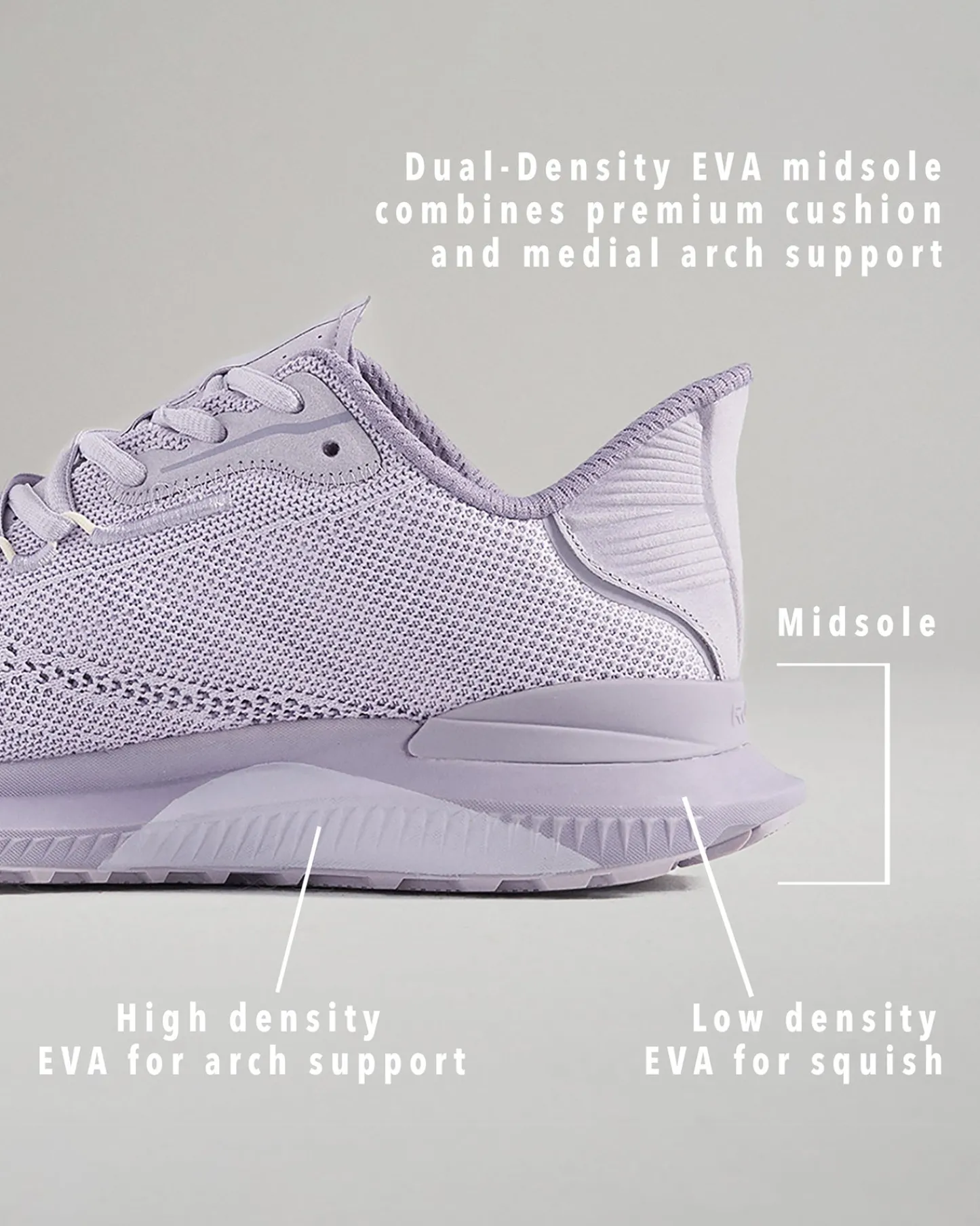 Training Shoes|Training Shoes>RUDIS Journey Knit Adult Training Shoes - Lavender