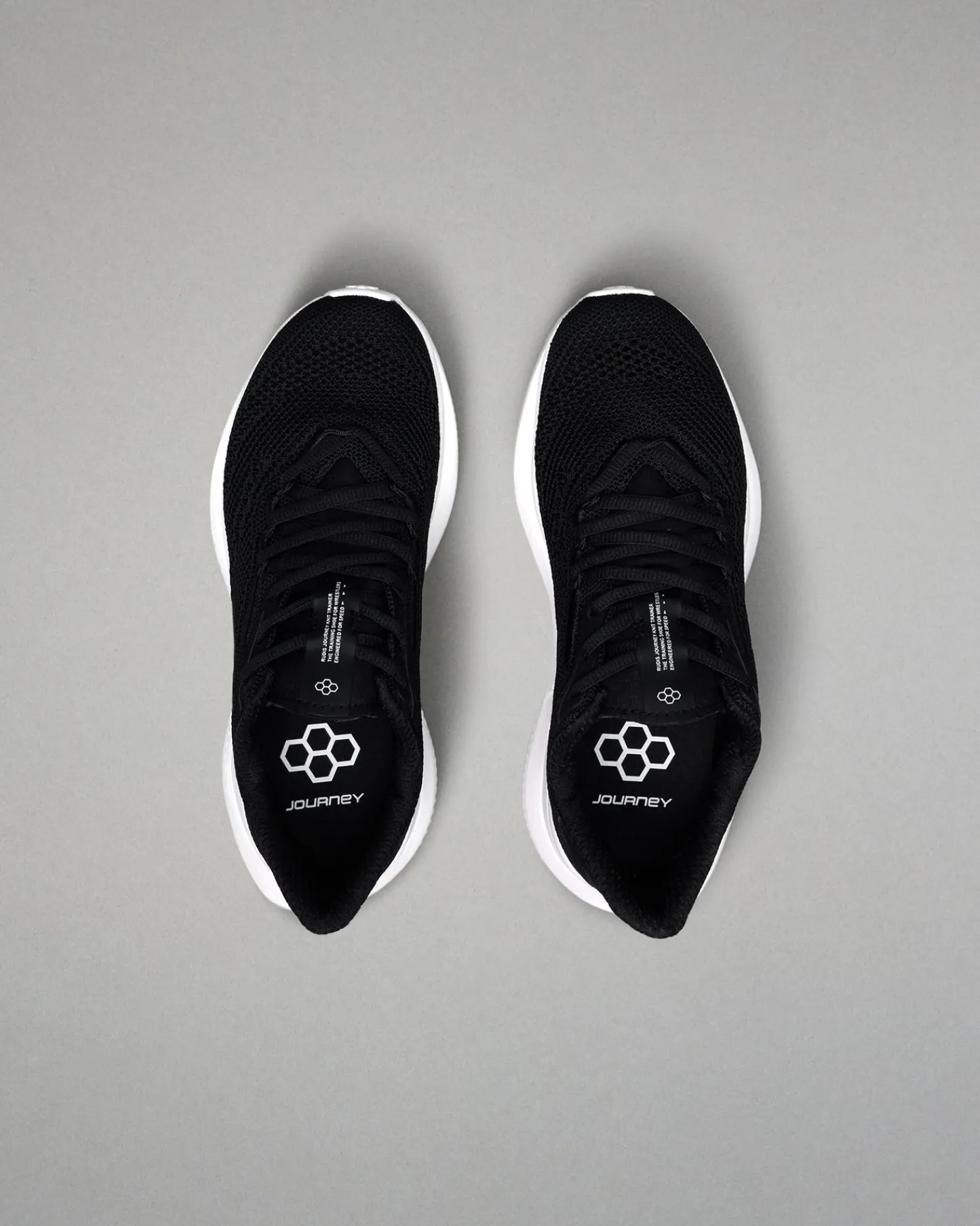 Training Shoes|Training Shoes>RUDIS Journey Knit Youth Training Shoes - Black